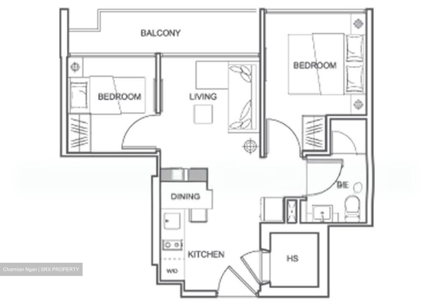 Centra Residence (D14), Apartment #557127171